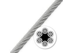 152M/500Ft câble métallique 316 acier inoxydable forte Tension