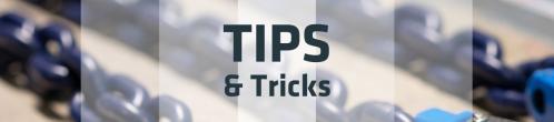 Tips & Tricks | Quel assemblage de chaîne est le plus adapté  à vos travaux de levage?